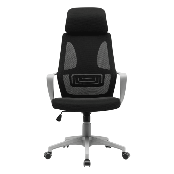 Fotel Biurowy Ergonomiczny Obrotowy do Biurka Gabinetu Biura Czarny FILIP