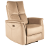 Fotel Rozkładany z Masażem Wypoczynkowy Elektryczny Beżowy ROSTI