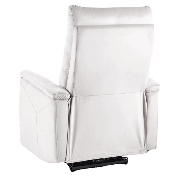 Rozkładany Fotel Elektryczny Wypoczynkowy Jednoosobowy Szary LASTI