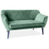 Sofa Karo 2 Velvet Wenge
