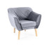 Fotel Karo 1 Velvet Buk