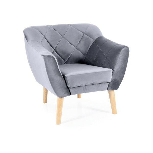 Fotel Karo 1 Velvet Buk
