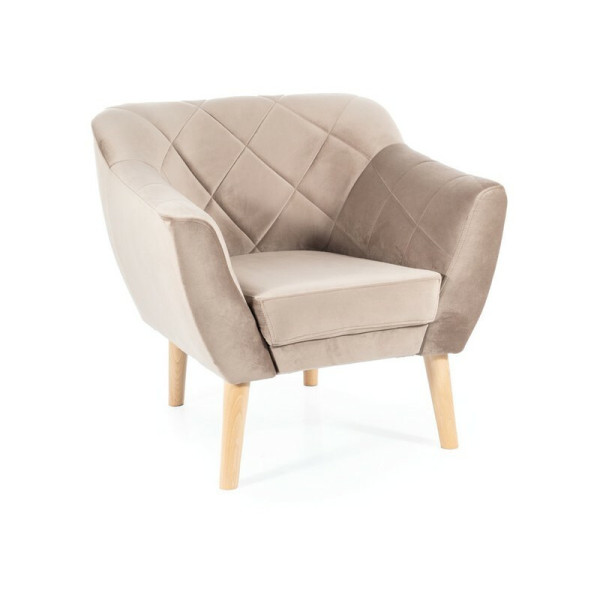 Fotel Karo 1 Velvet Buk
