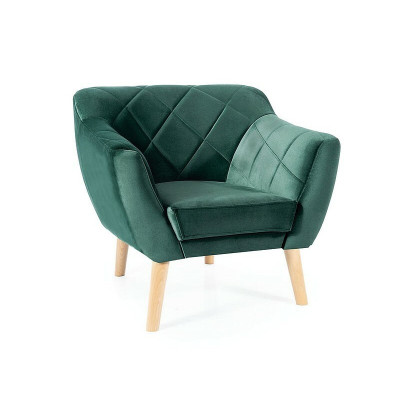 Fotel Karo 1 Velvet Wenge