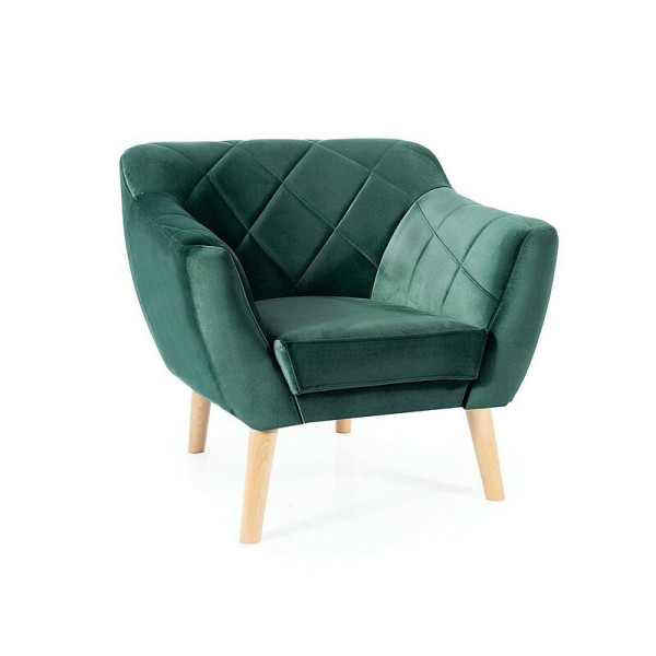 Fotel Karo 1 Velvet Wenge