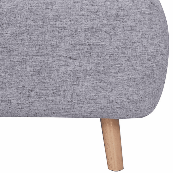 Wypoczynkowa Sofa Kanapa Rozkładana z Funkcją Spania do Salonu Szara ENTI