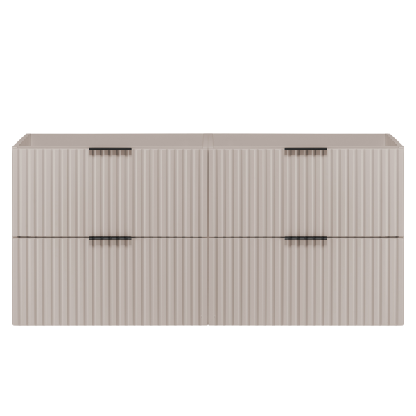 Szafka pod Umywalkę 120 cm Beżowa FLOW Front