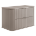 Szafka pod Umywalkę 80 cm Beżowa ELEGANCE Lewy Front