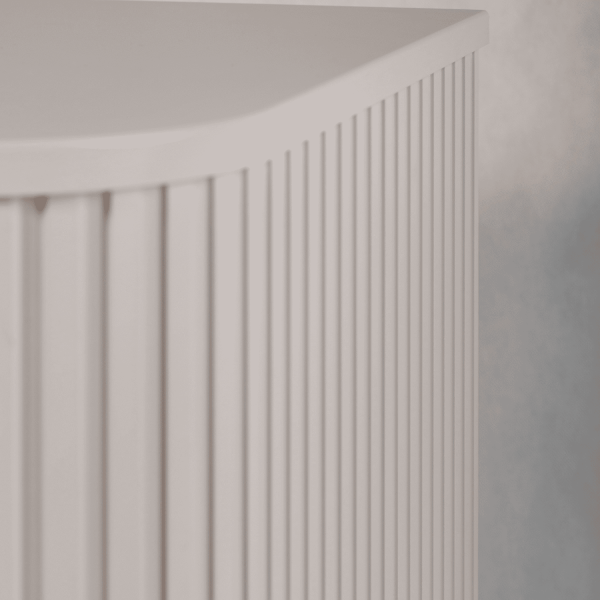 Szafka pod Umywalkę 80 cm Beżowa ELEGANCE Zbliżenie Detale