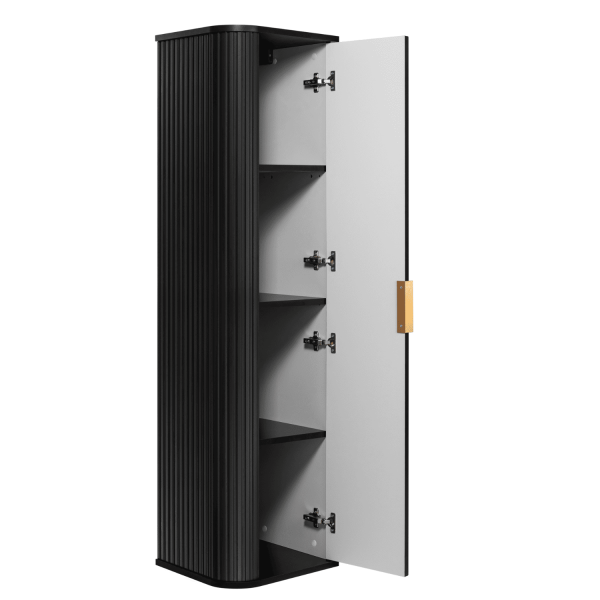 Słupek 139 cm Czarny ELEGANCE Otwarte Drzwi