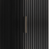 Słupek 139 cm Czarny ELEGANCE Zbliżenie na Uchwyt