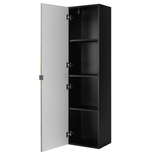 Słupek Łazienkowy 136 cm Dąb TREND Otwarte Drzwi Prawy Front