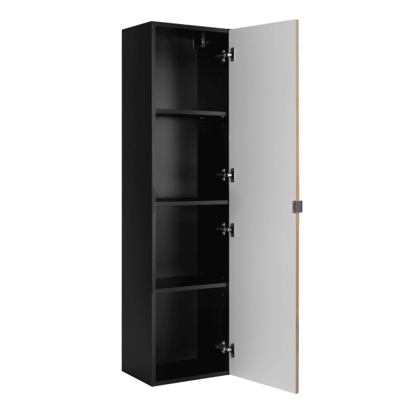 Słupek Łazienkowy 136 cm Dąb TREND Otwarte Drzwi Lewy Front