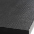Komoda do Salonu z Szufladami Wzór Jodełki Laminowana Dąb Evoke Czarny Mat DIAMOND