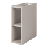 Regał Łazienkowy 20 cm Beżowy LOFT Prawy Front