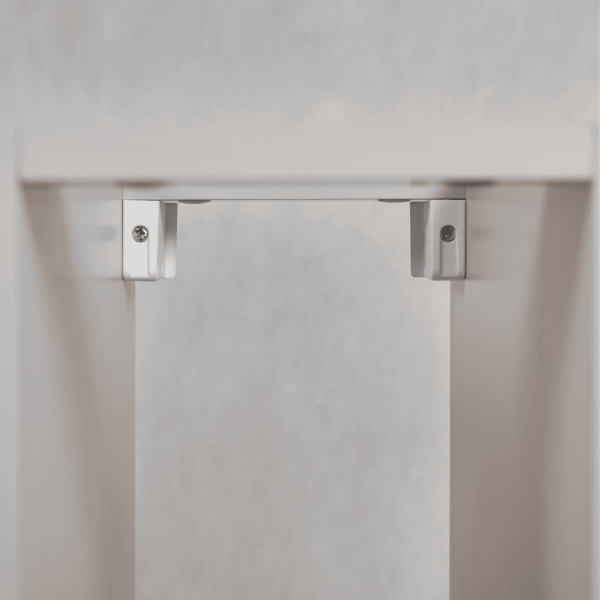 Regał Łazienkowy 20 cm Beżowy LOFT Zbliżenie od Tyłu