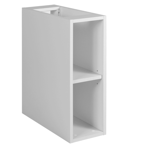 Regał Łazienkowy 20 cm Biały LOFT Lewy Front