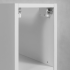 Regał Łazienkowy 20 cm Biały LOFT Zbliżenie Haczyki