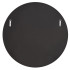 Lustro Okrągłe 80 cm MOON Srebrne Nowoczesne Tył