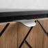 Szafka Łazienkowa 120 cm z Blatem Dąb Craft TREND Srebrny Uchwyt