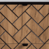 Wisząca Szafka Łazienkowa 120 cm z Blatem pod Umywalkę Nowoczesna Dąb Craft TREND