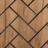 Wisząca Szafka Łazienkowa 140 cm z Regałem z Blatem Dąb Craft TREND