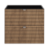 Szafka pod Umywalkę 60 cm Nowoczesna Dąb Craft Czarna LOFT Front