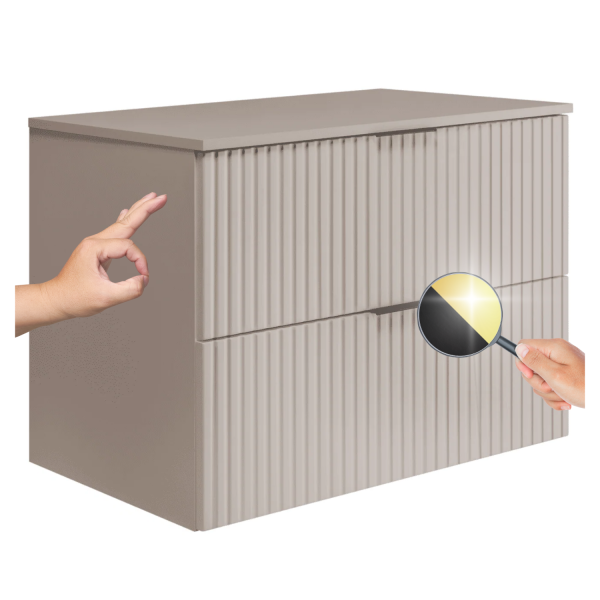 Szafka pod Umywalkę z Blatem 80 cm Kaszmir FLOW