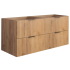 Szafka pod Umywalkę 120 cm Złoty Dąb FLOW Prawy Front