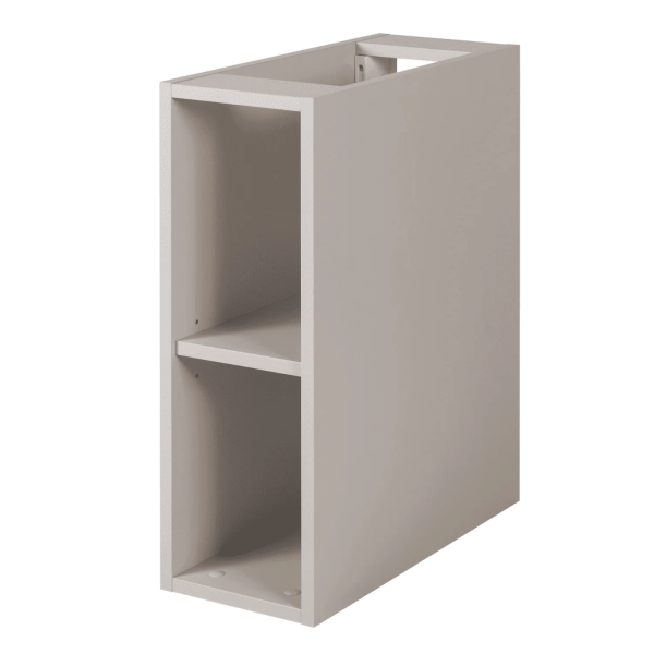 Szafka Łazienkowa 80 cm Beżowa FLOW Regał Front Prawy