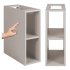 Regał Łazienkowy 20 cm Beżowy LOFT Miniatura