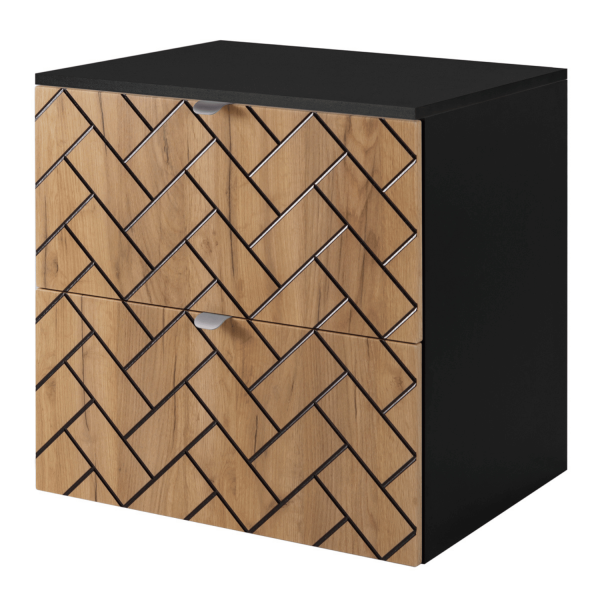 Szafka 60 cm pod Umywalkę Dąb Craft TREND Lewy Front