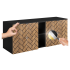 Wisząca Szafka pod Umywalkę 140 cm z Blatem Dąb TREND Trzy Kolory Uchwytów