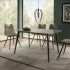 Stół Ceramiczny do Salonu Jadalni Prostokątny Marmur Szary Loft SOVI