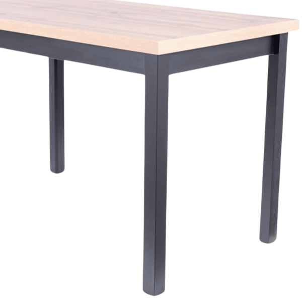 Prostokątny Stół do Salonu Jadalni Kuchni Metalowy Loft Dąb Artisan CAMDA