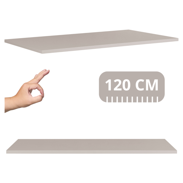 Blat Łazienkowy 120 cm Kaszmirowy Beżowy CASHMERE RODAN