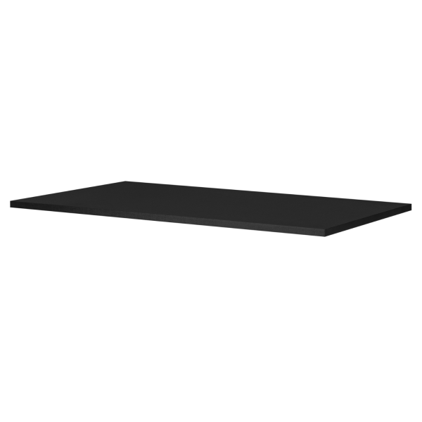 Blat Łazienkowy 80 cm Czarny Matowy BLACK RODAN