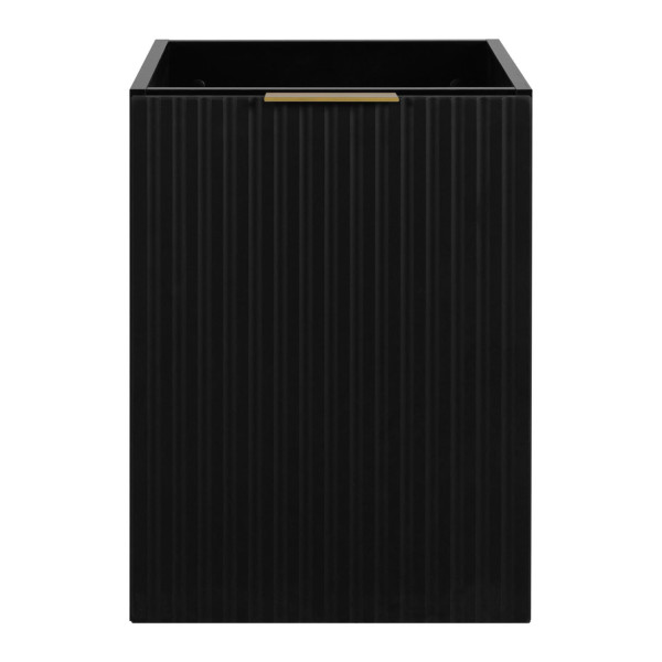Szafka pod Umywalkę 40 cm Czarna Front
