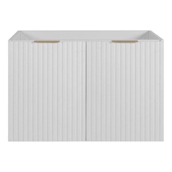 Szafka pod Umywalkę 80 cm Biała FLOW Front