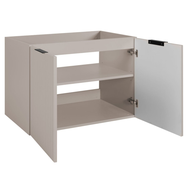 Szafka pod Umywalkę 80 cm Kaszmir FLOW Otwarte Drzwi