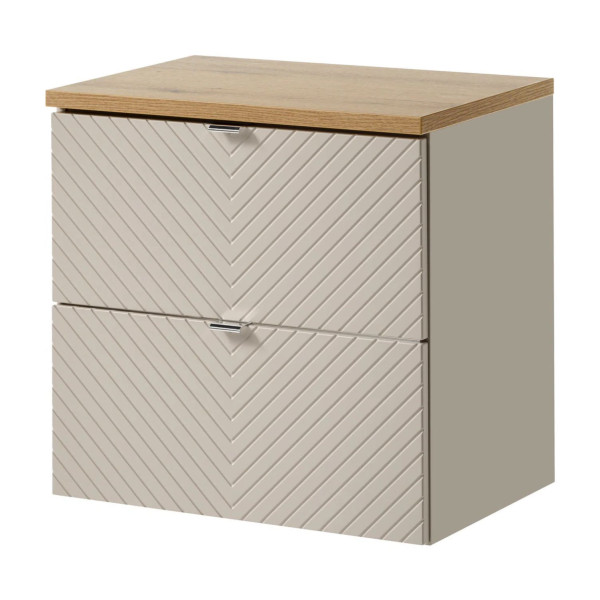 Szafka pod Umywalkę VIVA Kaszmir 60 cm z Blatem Front Prawy