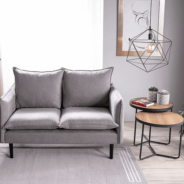 Okrągła Ława do Salonu do Pokoju Stolik Kawowy Dąb Naturalny Loft LANTO