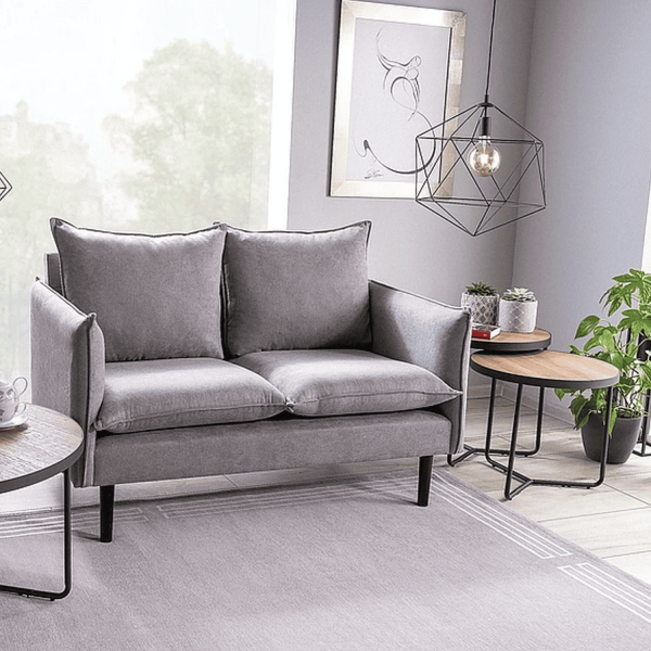 Okrągła Ława do Salonu do Pokoju Stolik Kawowy Dąb Naturalny Loft LANTO