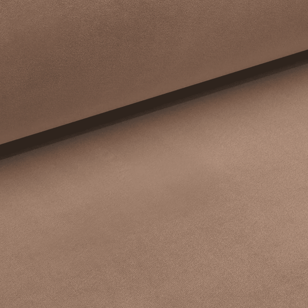 Wypoczynkowa Sofa Kanapa Welurowa Muszelka do Salonu Beżowa Złote Nogi CLARA