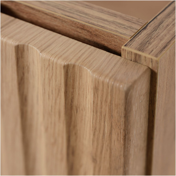 Szafka pod Umywalkę 40 cm Dąb Zbliżenie na Front