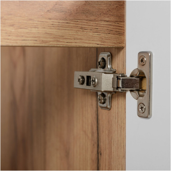 Szafka pod Umywalkę 40 cm Dąb Zbliżenie na Zawias