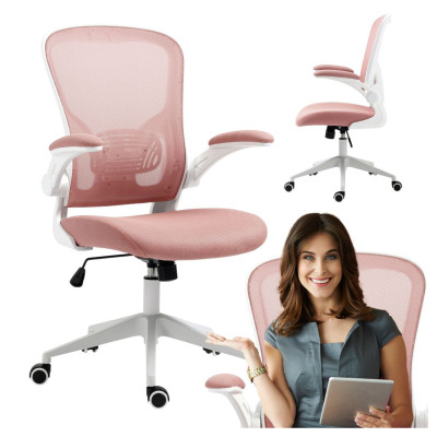 Fotel Obrotowy Różowy do Biurka