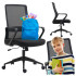 Fotel Biurowy Obrotowy Czarny do Biurka