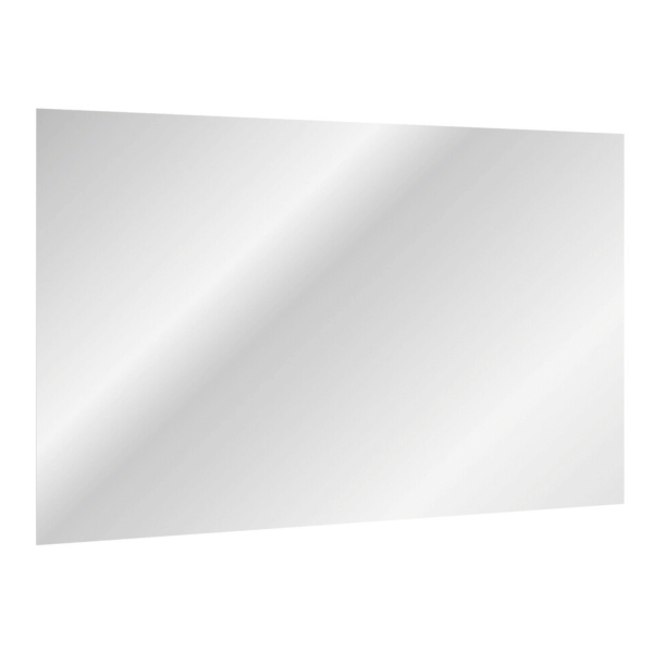 Lustro Łazienkowe LED Bez Ramy Podświetlane Prostokątne 120x80 cm do Łazienki AURA COMAD