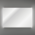 Lustro Łazienkowe LED Bez Ramy Podświetlane Prostokątne 120x80 cm do Łazienki AURA COMAD